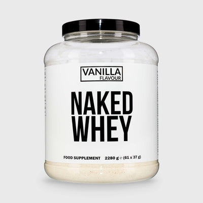 Vanille Whey Proteinpulver | Naked Vanillemolke - 2280g