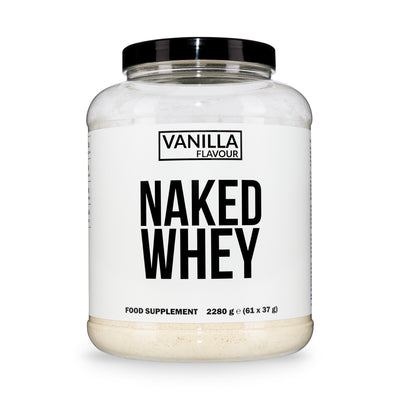 Vanilla Whey Protein Powder | Naked Vanilla Whey - 2280g