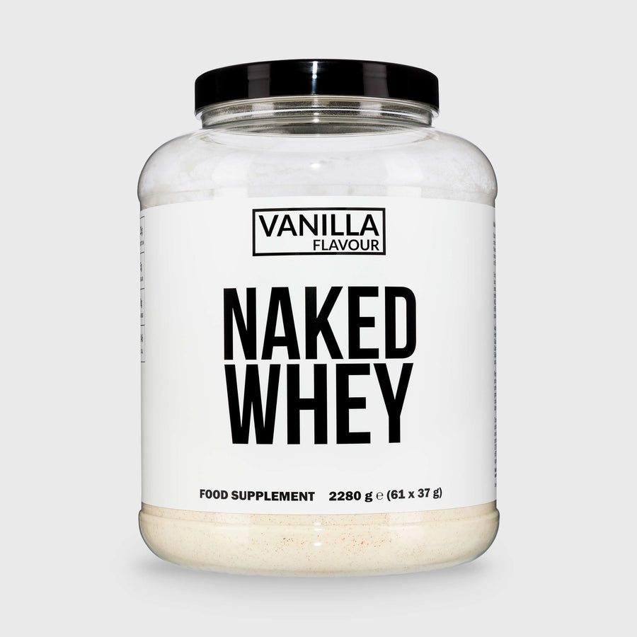 Protéines de Whey à la vanille | Naked Vanilla Whey - 2280g