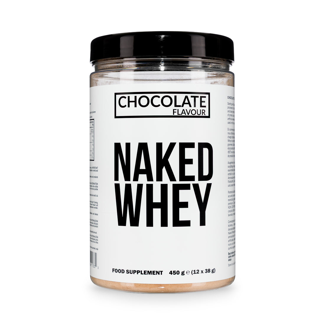 Chocolate Whey Protein Powder | Naked Chocolate Whey - 450g