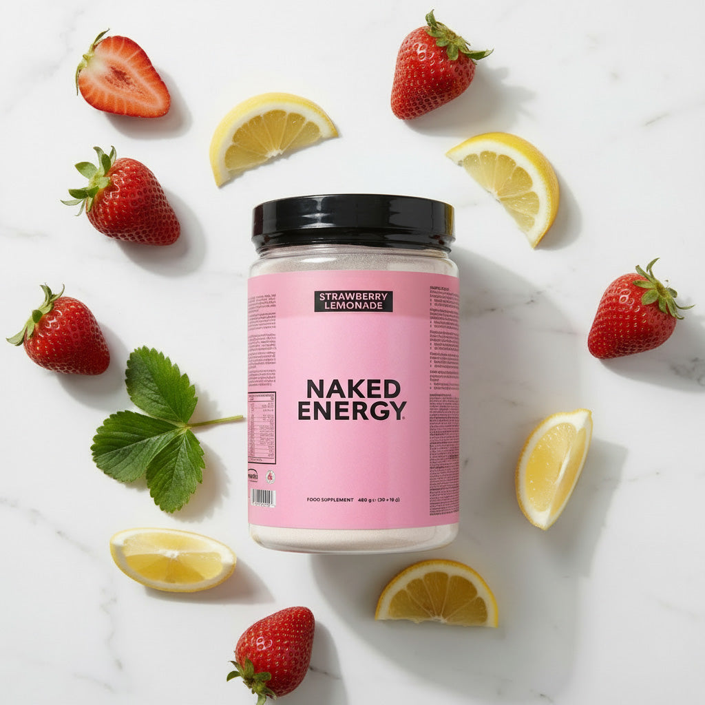 Strawberry Lemonade Pre Workout Supplement | Naked Energy - 480g