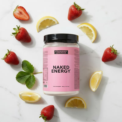 Strawberry Lemonade Pre Workout Supplement | Naked Energy - 480g