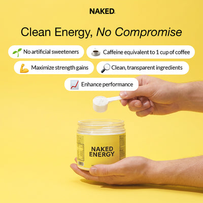 Pre Workout Supplement | Naked Energy - 240g