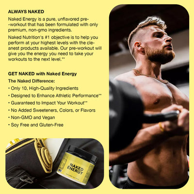 Pre Workout Supplement | Naked Energy - 240g