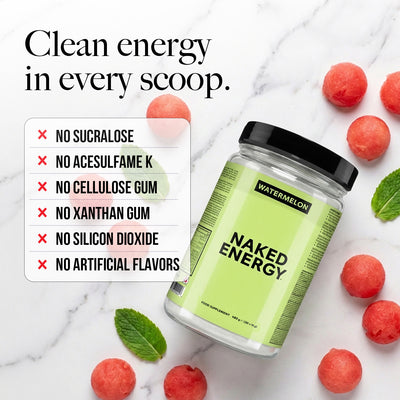 Watermelon Pre Workout Supplement | Naked Energy - 480g