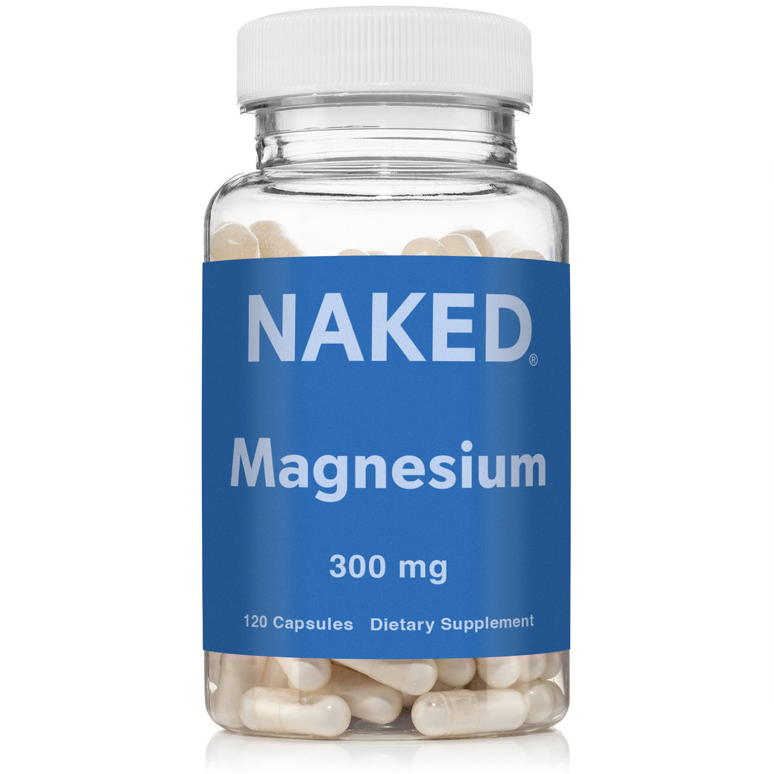 Daily Magnesium Supplement | Naked Magnesium - 120 Capsules