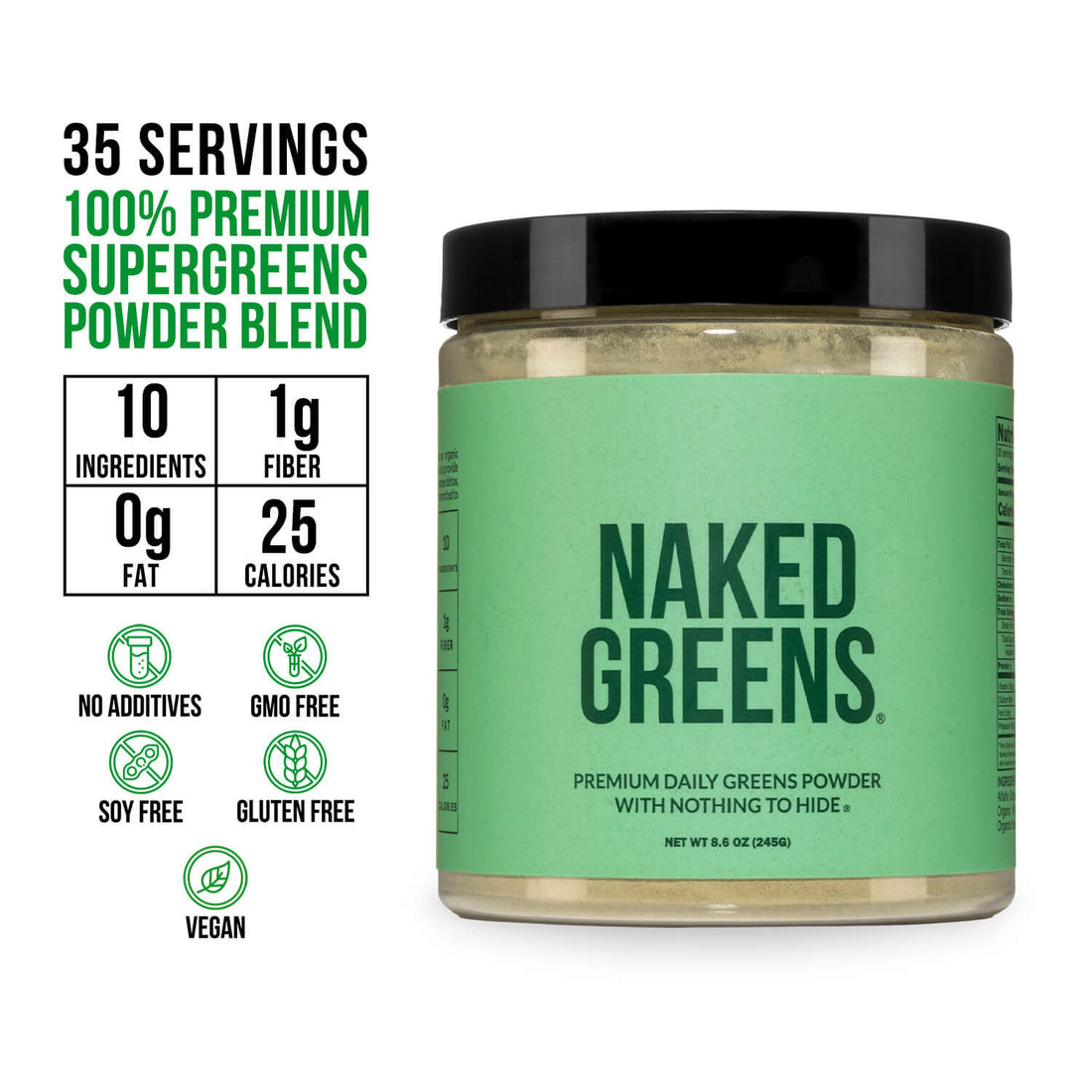 Green Superfood Powder | Naked Super Greens Powder