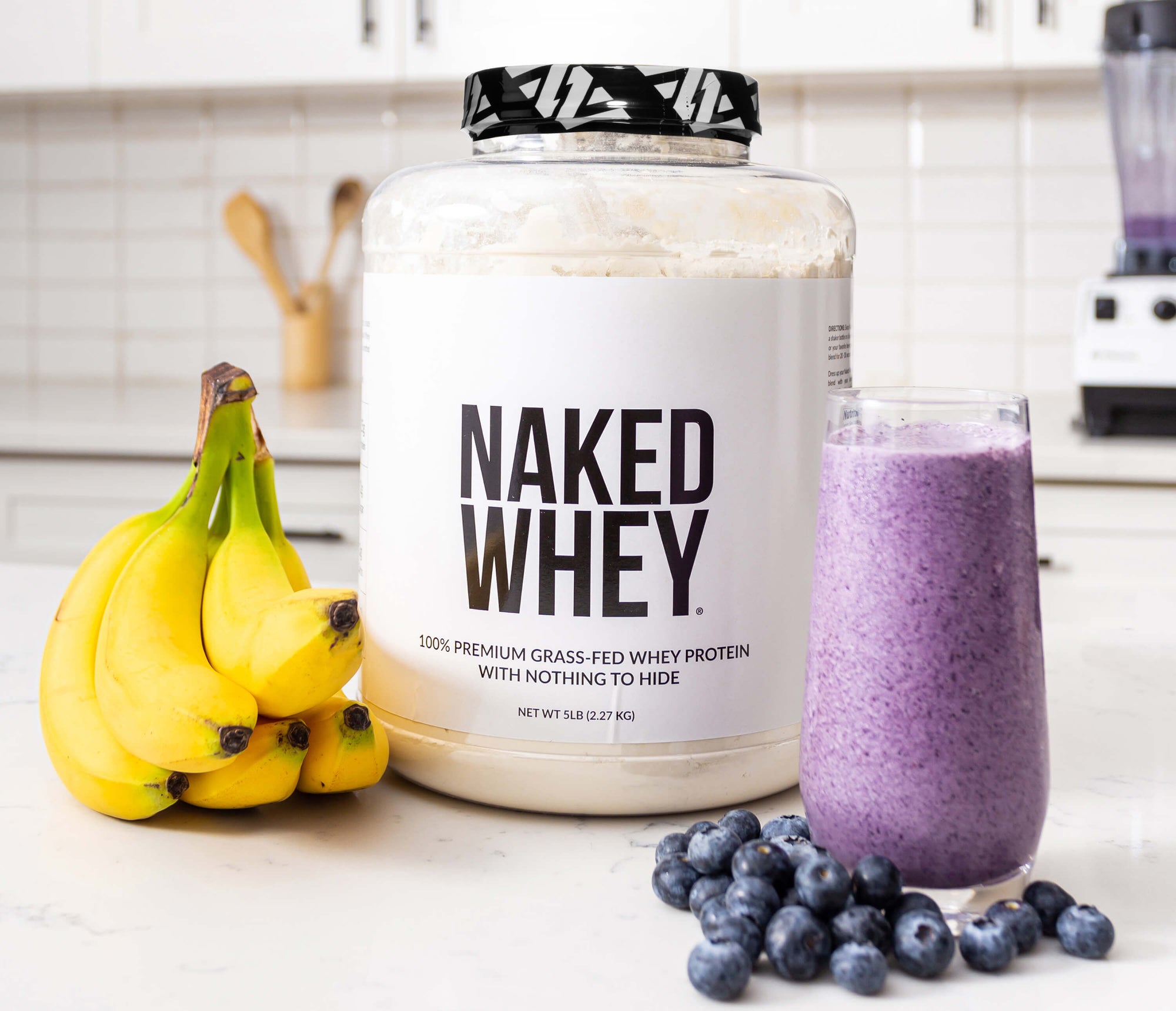 Pair with Naked Whey to achieve a nutrition packed protein shake that will enhance muscle gain, promote protein synthesis, and support overall health.
