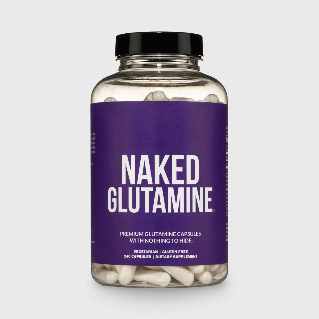 Glutamine Capsules | Naked Glutamine