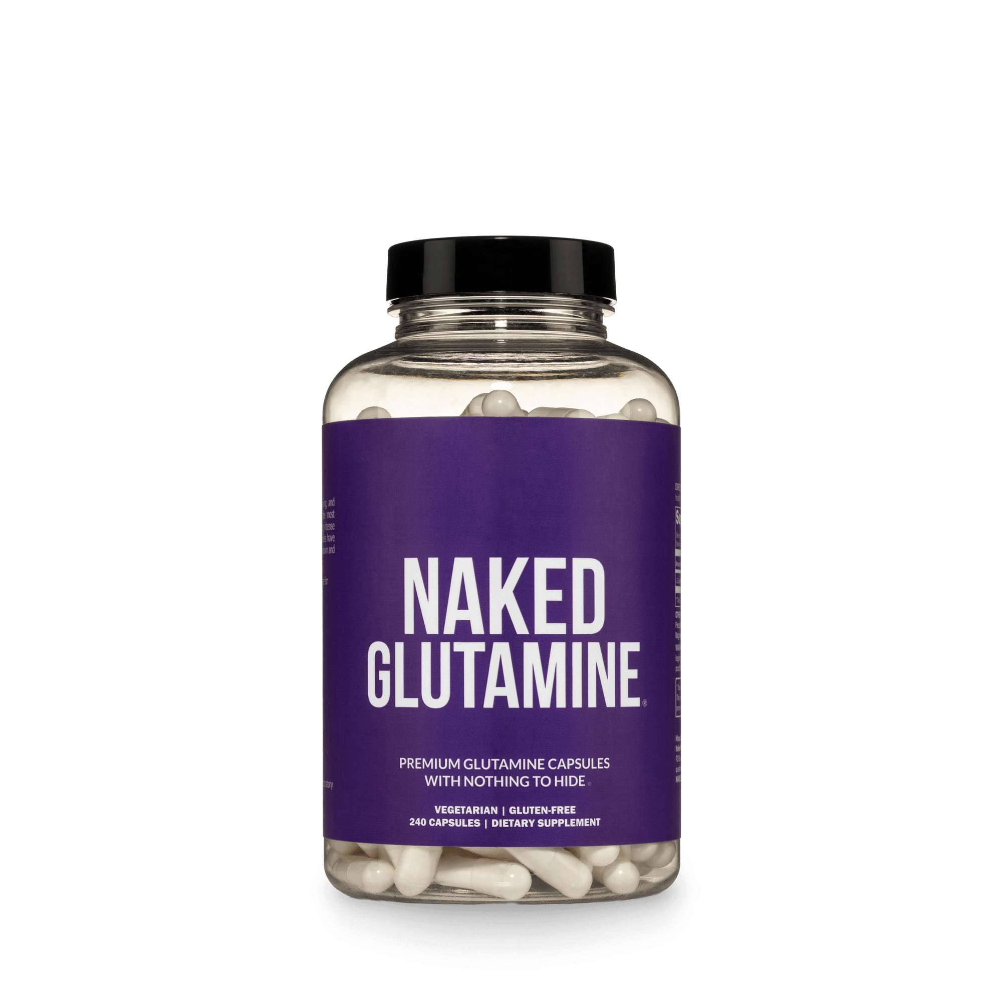 Glutamine Capsules | Naked Glutamine