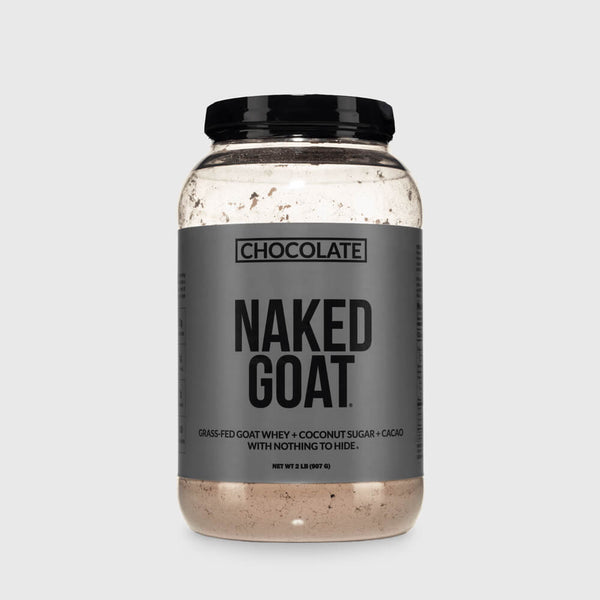 Chocolate Goat Whey Protein Powder | Naked Goat - 2lb