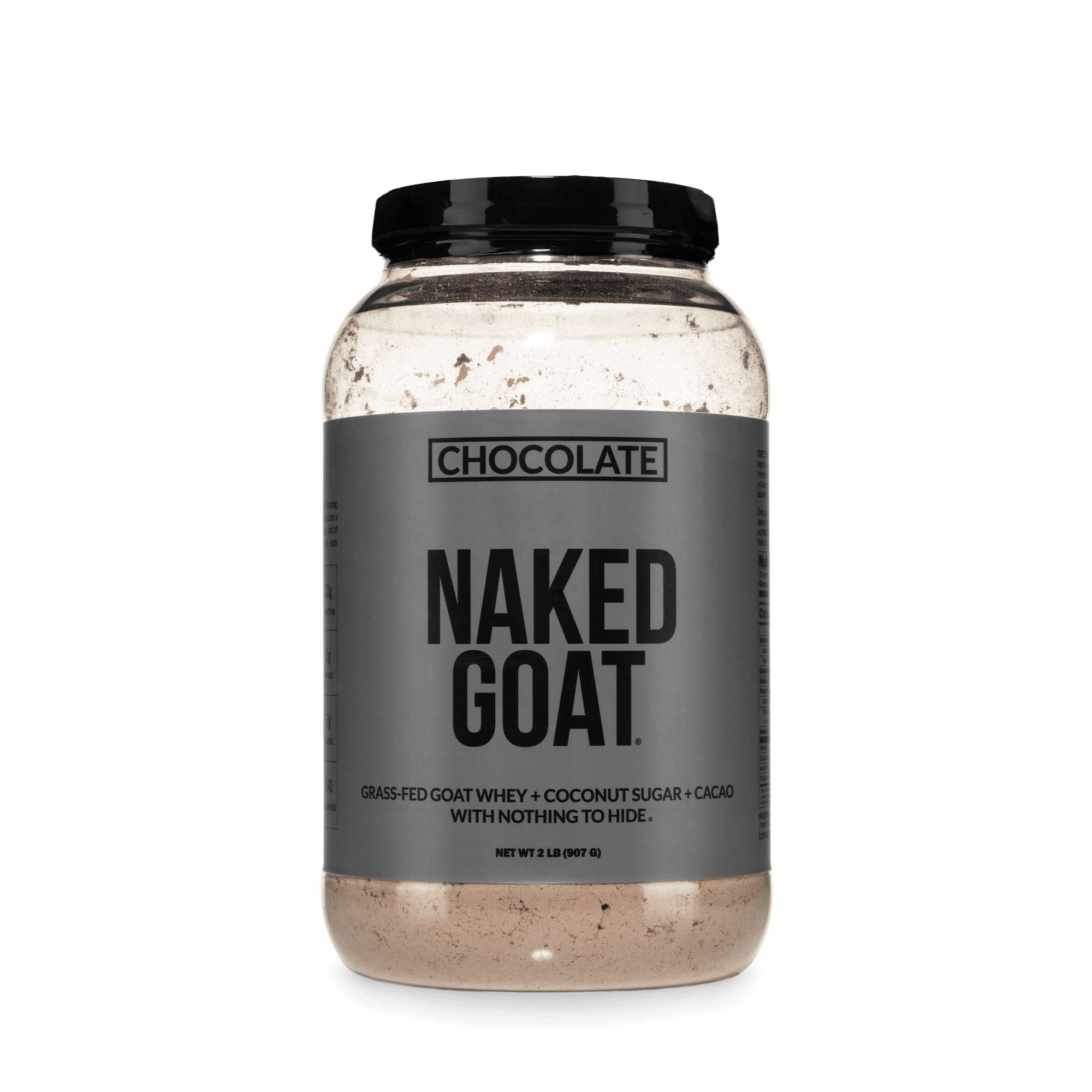 Chocolate Goat Whey Protein Powder | Naked Goat - 2lb