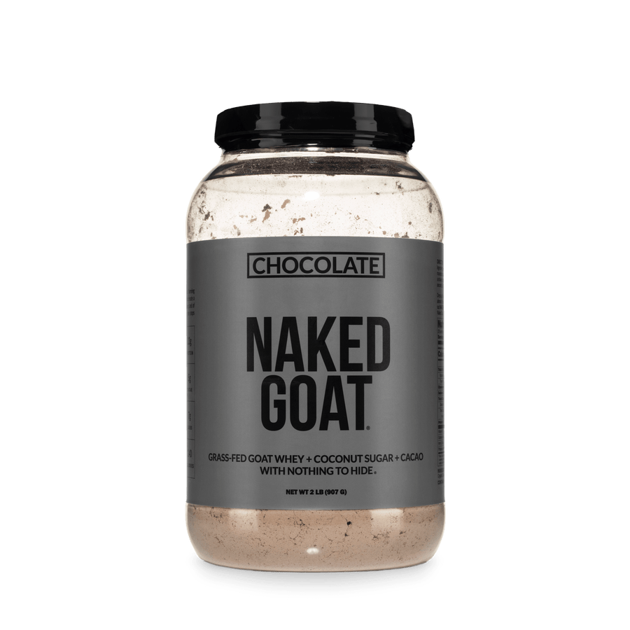 Chocolate Goat Whey Protein Powder | Naked Goat - 2lb