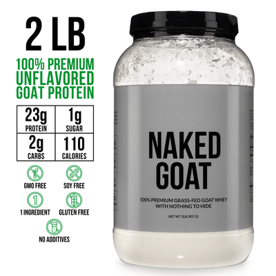Goat Whey Protein Powder | Naked Goat - 2lb