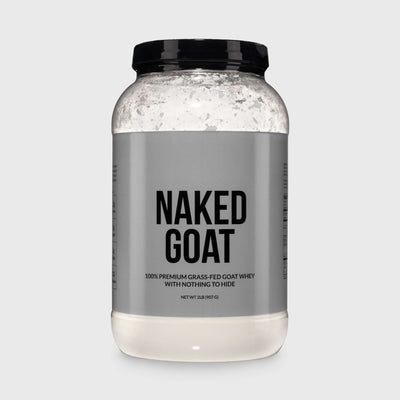 Proteína de suero de leche de cabra en polvo | Naked Goat - 2 libras