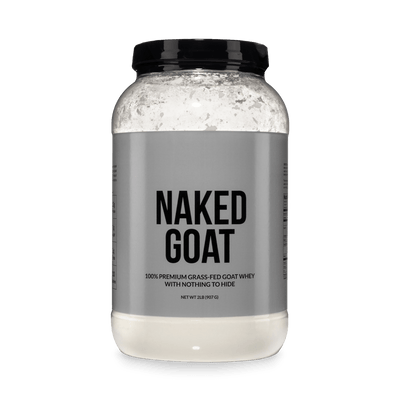 Proteína de suero de leche de cabra en polvo | Naked Goat - 2 libras