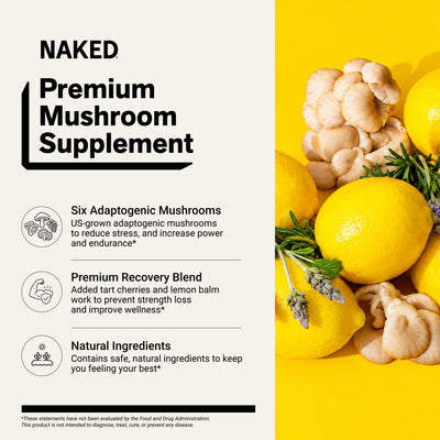 Recovery Mushroom Supplement | Naked Adaptogen