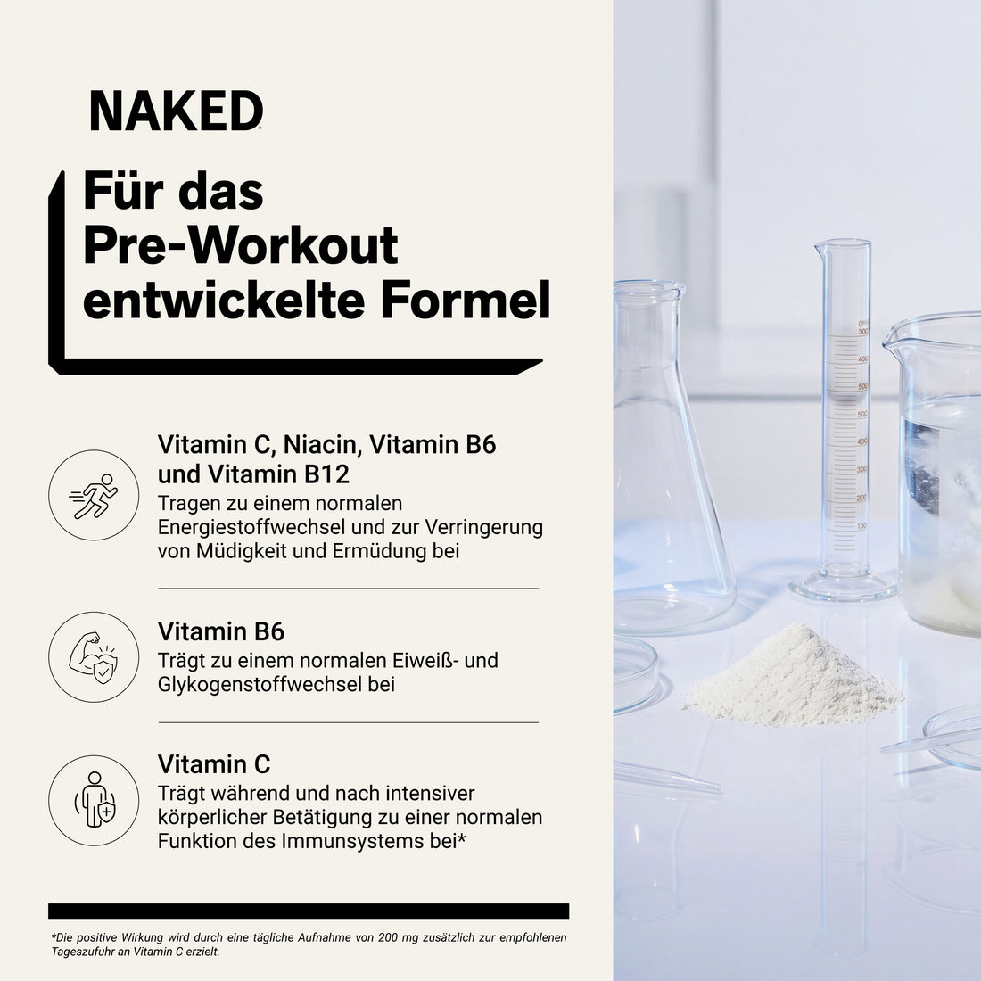 Fruit Punch Pre Workout Supplement | Naked Energy - 480g