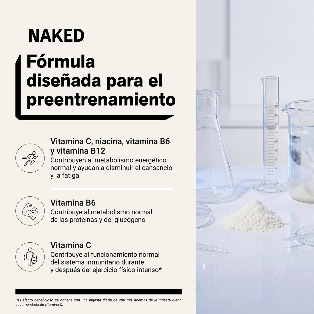 Strawberry Lemonade Pre Workout Supplement | Naked Energy - 480g