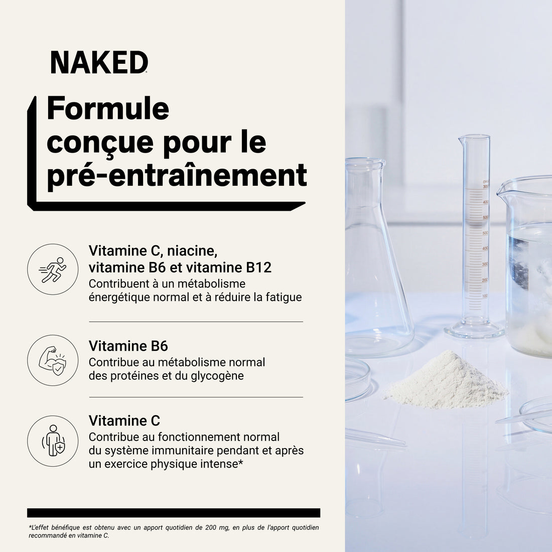 Strawberry Lemonade Pre Workout Supplement | Naked Energy - 480g