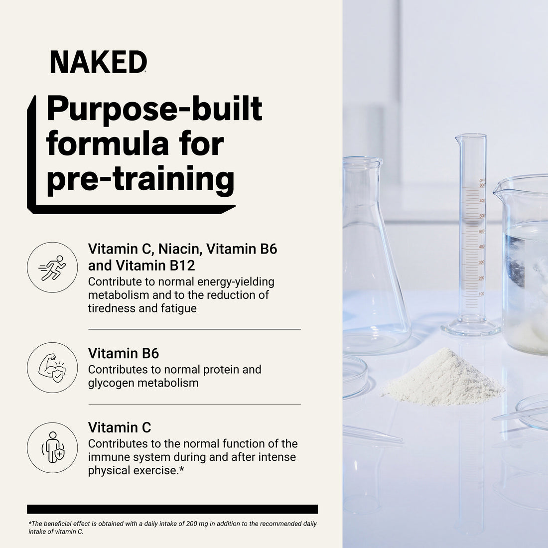 Pre Workout Supplement | Naked Energy - 240g