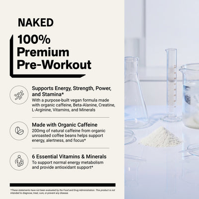 Pre Workout Supplement | Naked Energy - 50 Servings