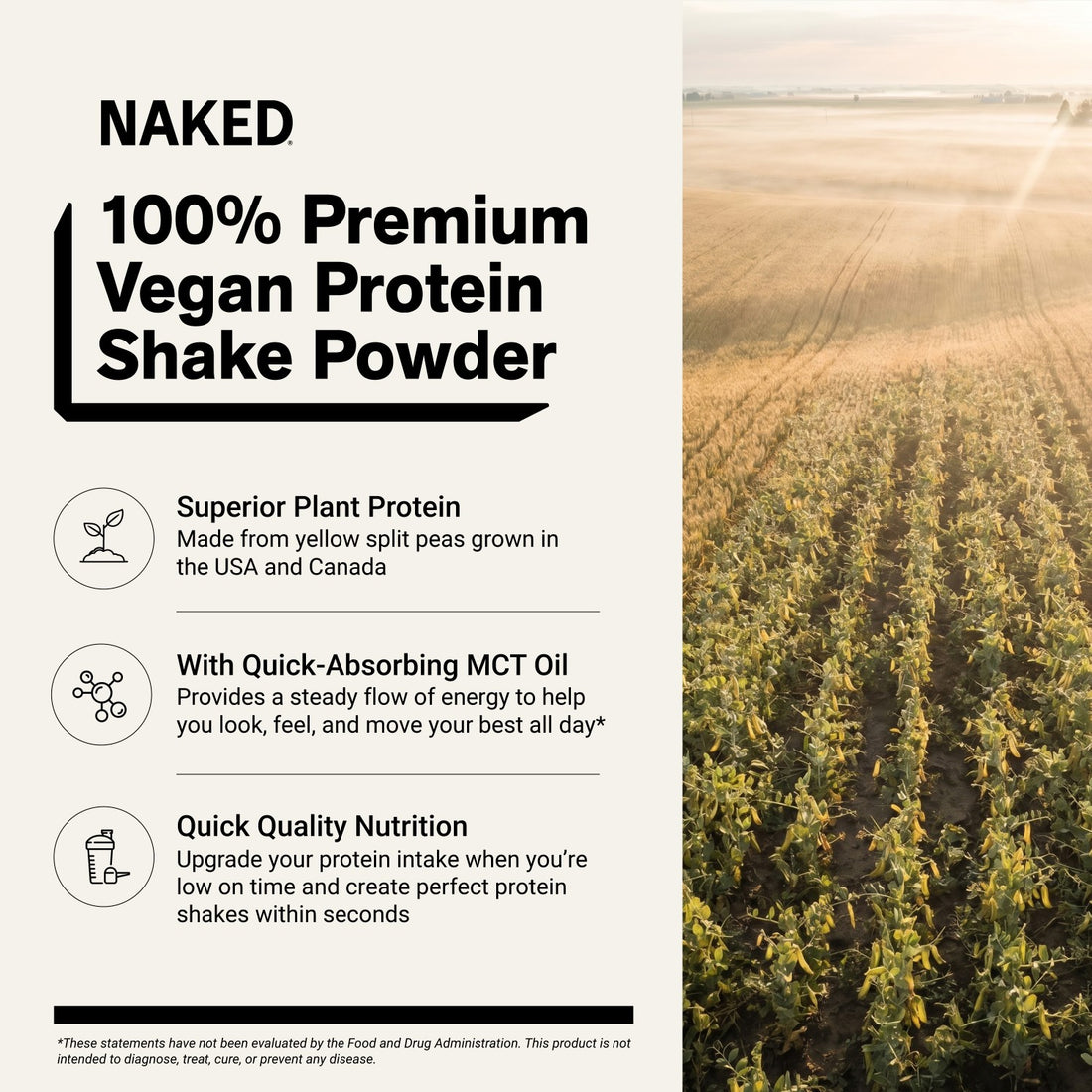 Strawberry Banana Protein Shake | Naked Shake - 30 Servings