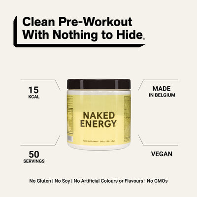 Pre Workout Supplement | Naked Energy - 240g