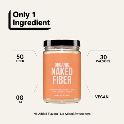 Organic Fiber Supplement | Naked Fiber