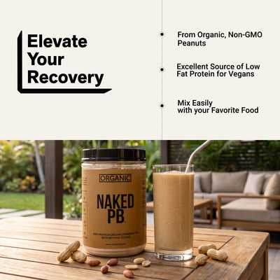 Organic Powdered Peanut Butter | Organic Naked PB - 1.5LB