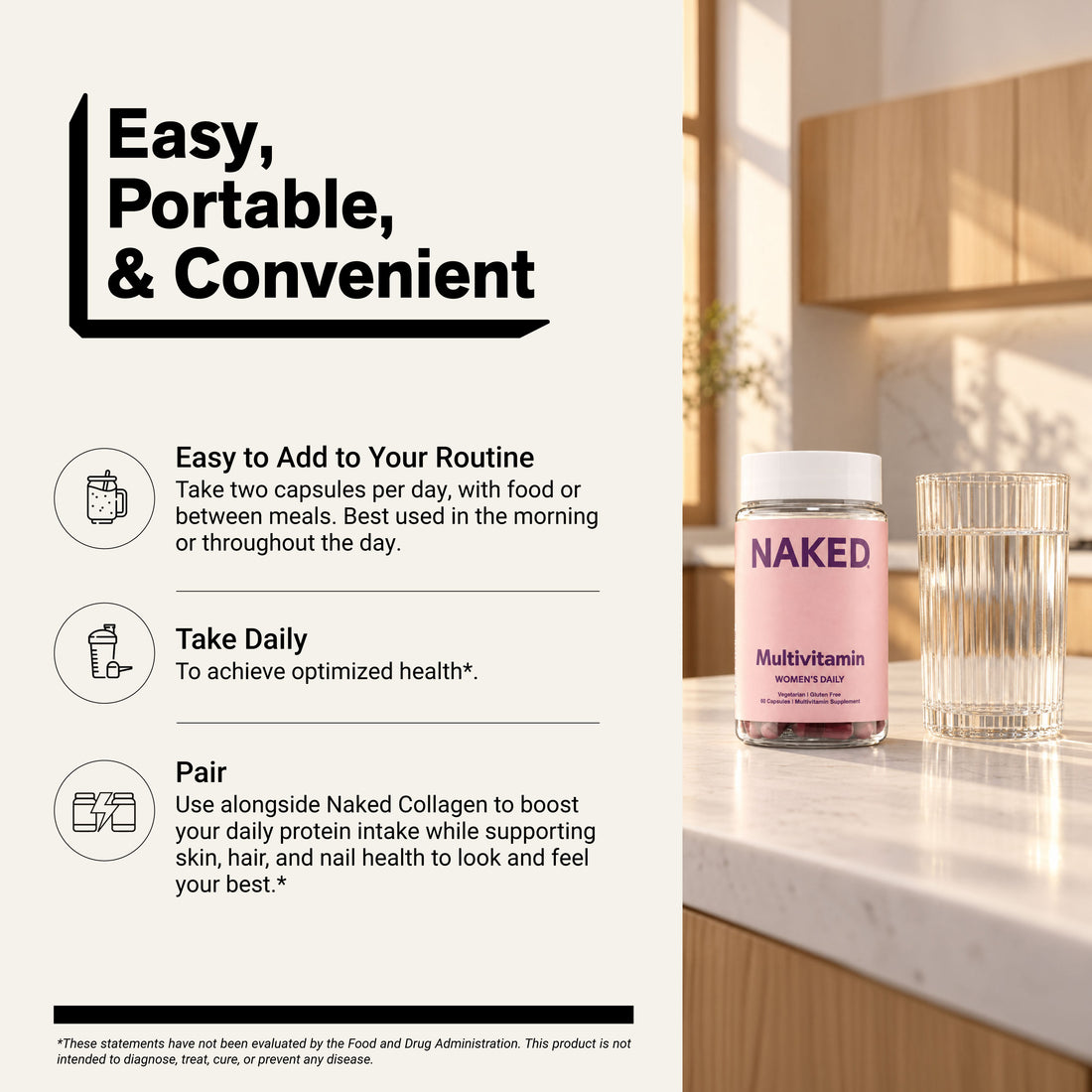 Multivitamínico para mujeres | Ella Women's Multi - 60 cápsulas