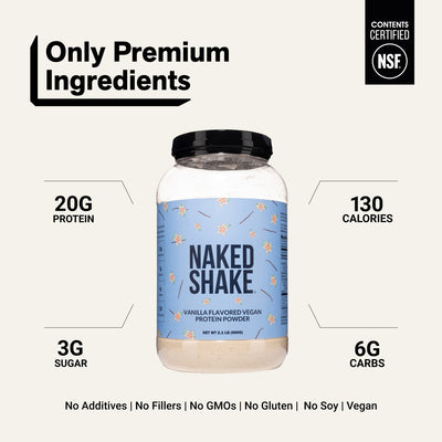 Vanilla Protein Shake | Naked Shake - 30 Servings