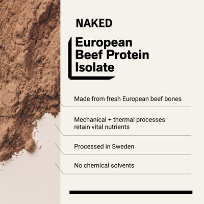 Poudre de Protéines de Bœuf au Chocolat | Protéine de Bœuf Naturelle au Chocolat - 1,2LB