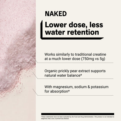Poudre de Créatine HCl | Créatine Naked Lean - 232g