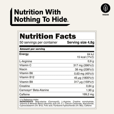 Pre Workout Supplement | Naked Energy - 240g