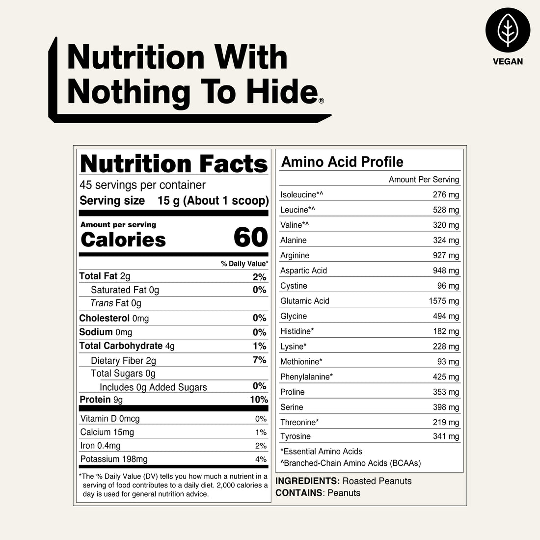 Powdered Peanut Butter | Naked PB - 1.5LB