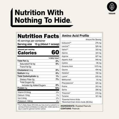 Powdered Peanut Butter | Naked PB - 1.5LB