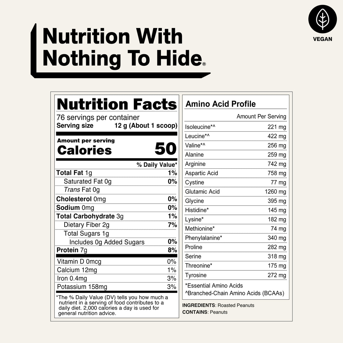 Powdered Peanut Butter | Naked PB - 2LB