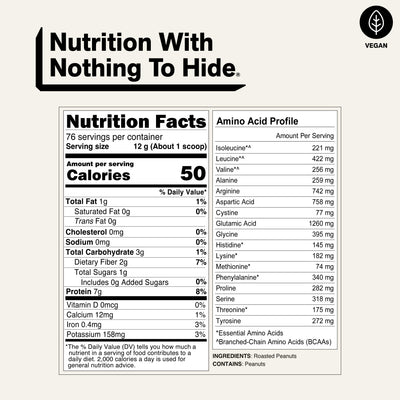 Powdered Peanut Butter | Naked PB - 2LB