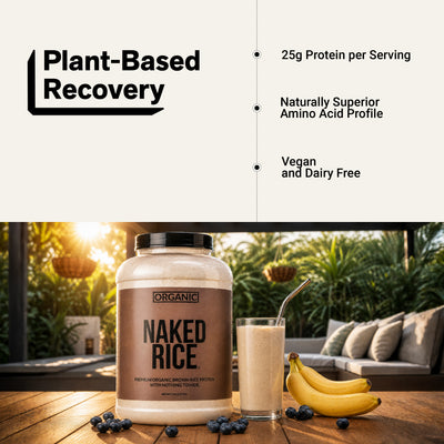 Organic Brown Rice Protein Powder | Naked Rice - 5lb