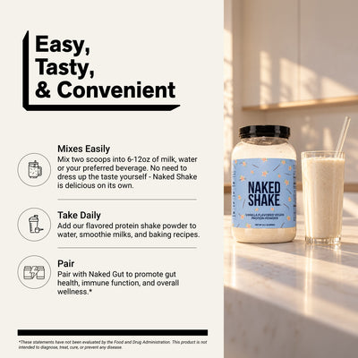 Vanilla Protein Shake | Naked Shake - 30 Servings