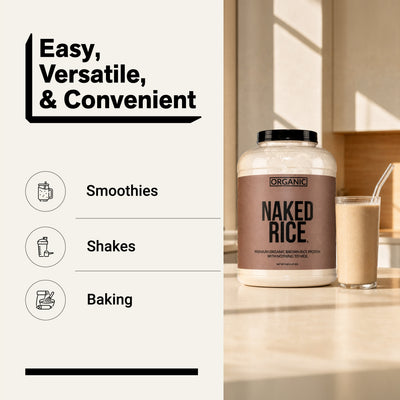 Organic Brown Rice Protein Powder | Naked Rice - 5lb