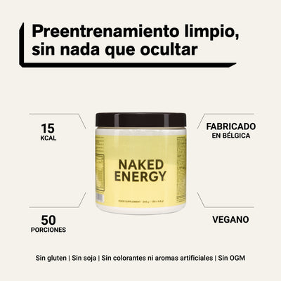 Pre Workout Supplement | Naked Energy - 240g
