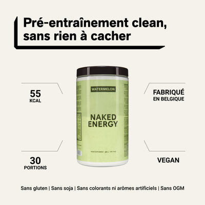 Watermelon Pre Workout Supplement | Naked Energy - 480g