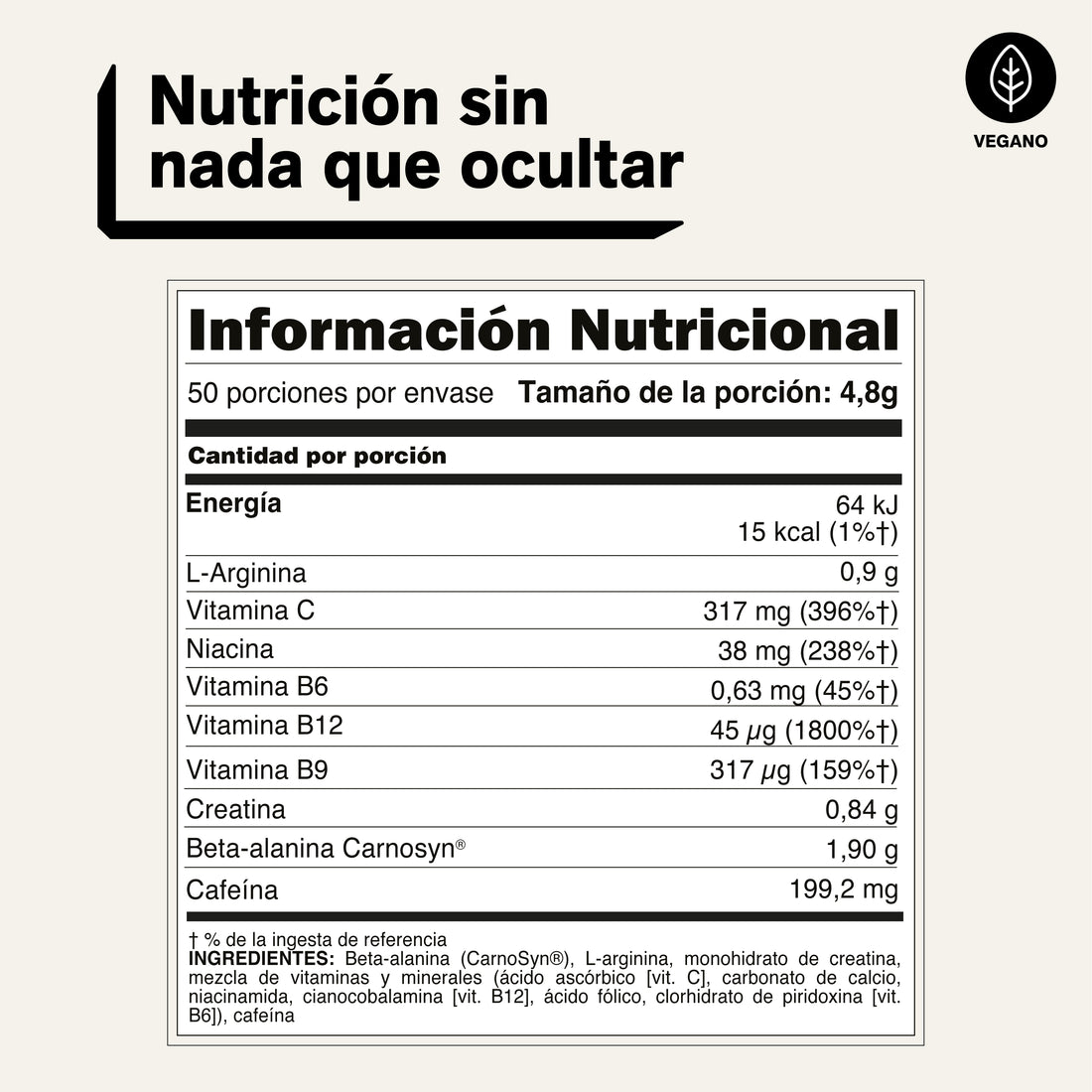 Pre Workout Supplement | Naked Energy - 240g