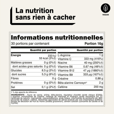 Watermelon Pre Workout Supplement | Naked Energy - 480g