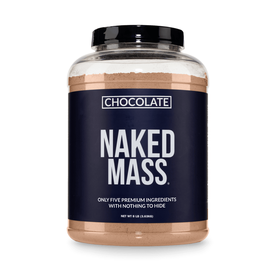 Chocolate Mass Gainer Protein Supplement | Naked Chocolate Mass - 8LB