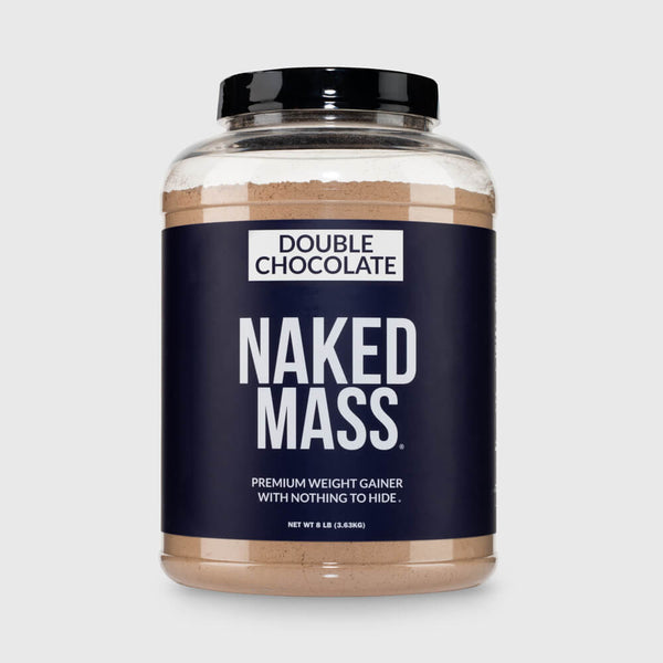 Double Chocolate Mass Gainer Protein Supplement | Naked Mass - 8LB
