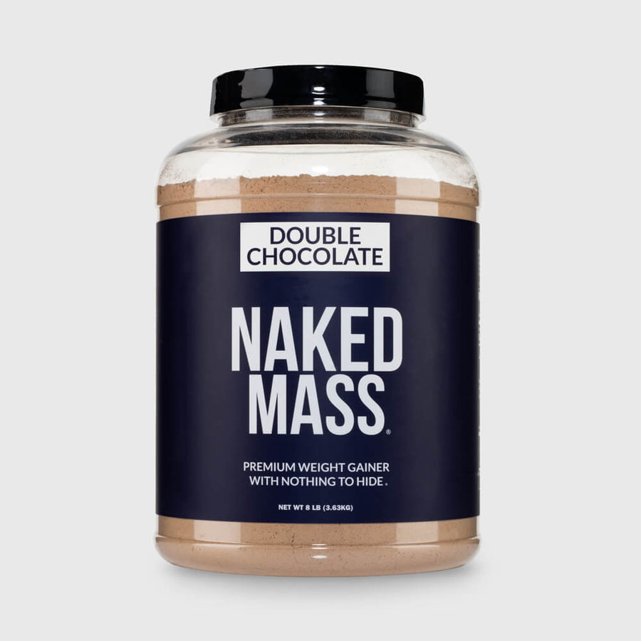 Double Chocolate Mass Gainer Protein Supplement | Naked Mass - 8LB