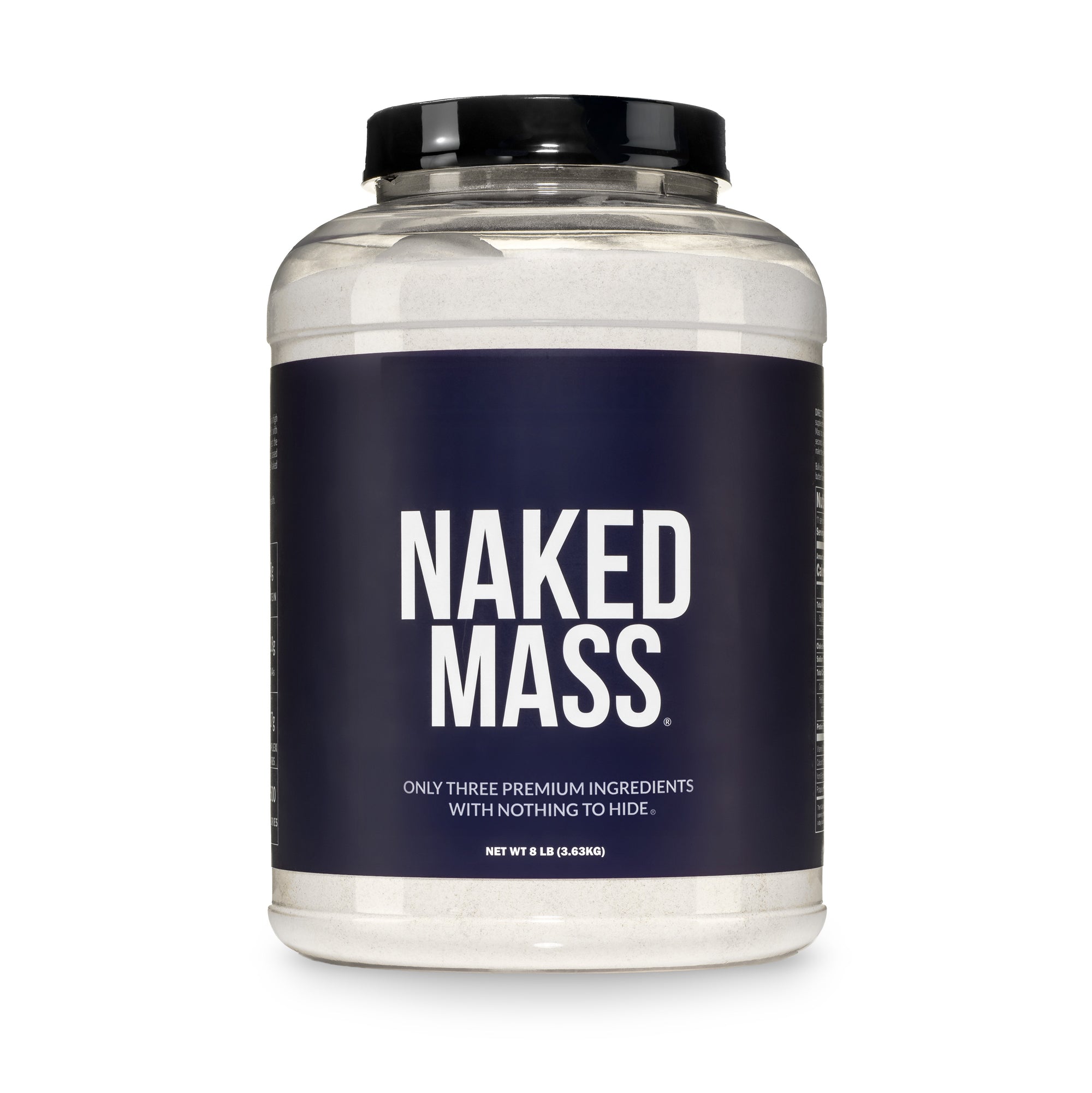 Suplemento proteico para aumentar de peso | Naked Mass - 8 libras